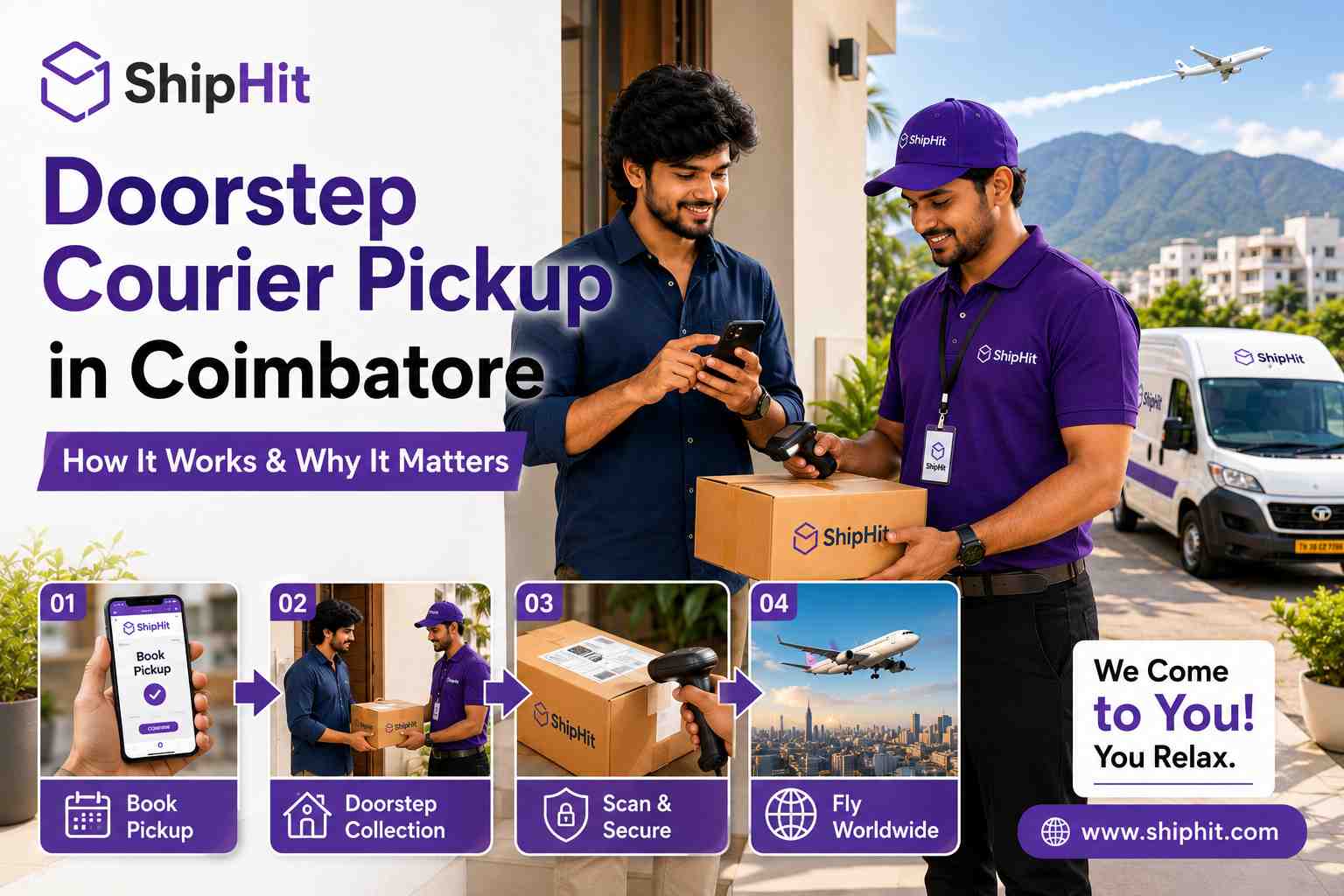 Doorstep Courier Pickup in Coimbatore – How It Works and Why It Matters