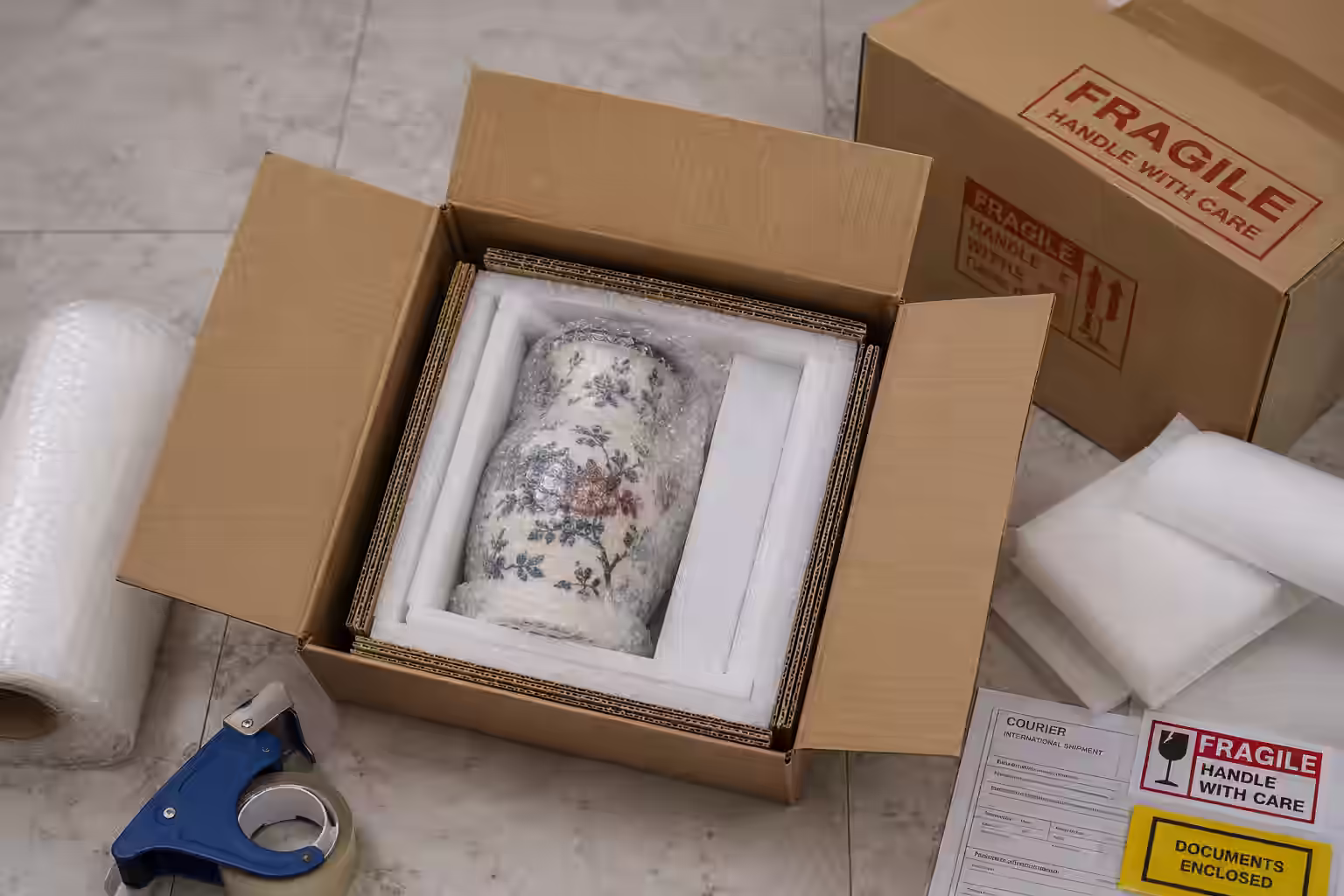 How to Send Indian Handicrafts & Statues Abroad from India