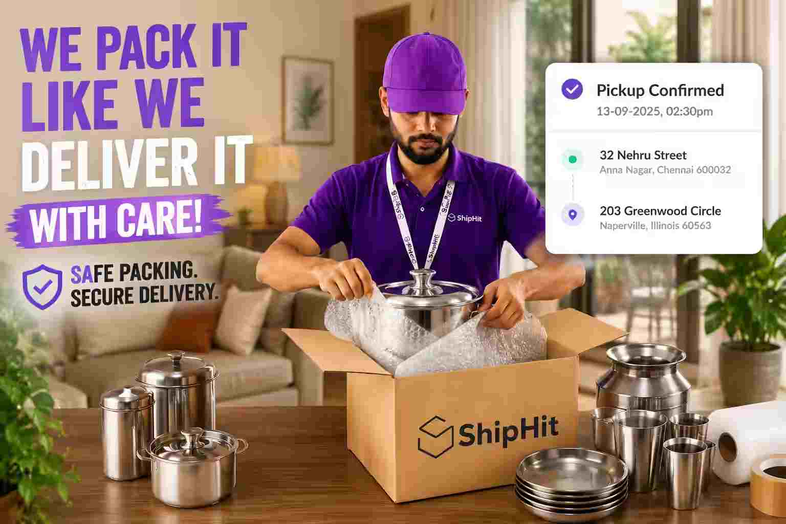How to Send Kitchen & Home Products Internationally from India