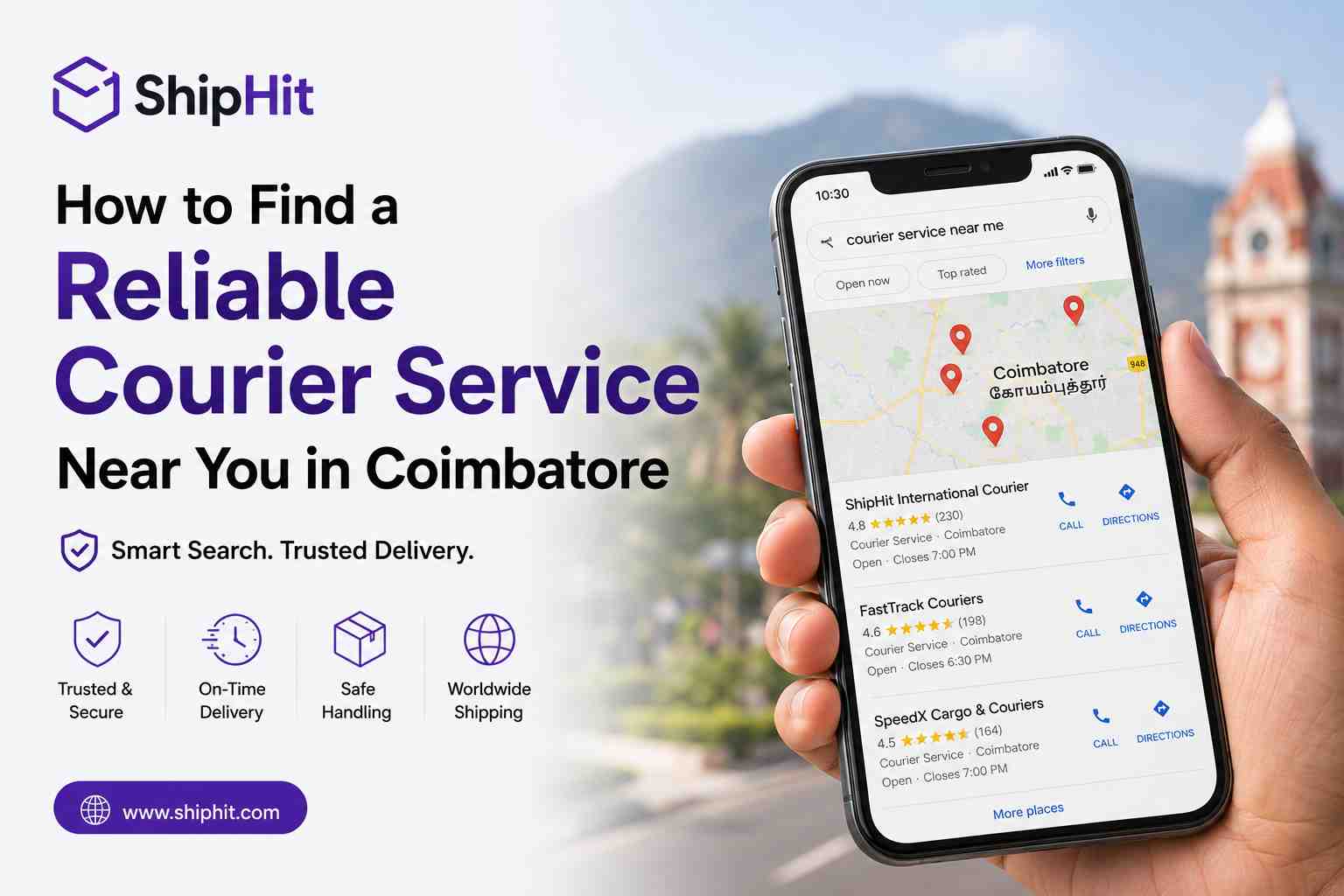 How to Find a Reliable Courier Service Near You in Coimbatore