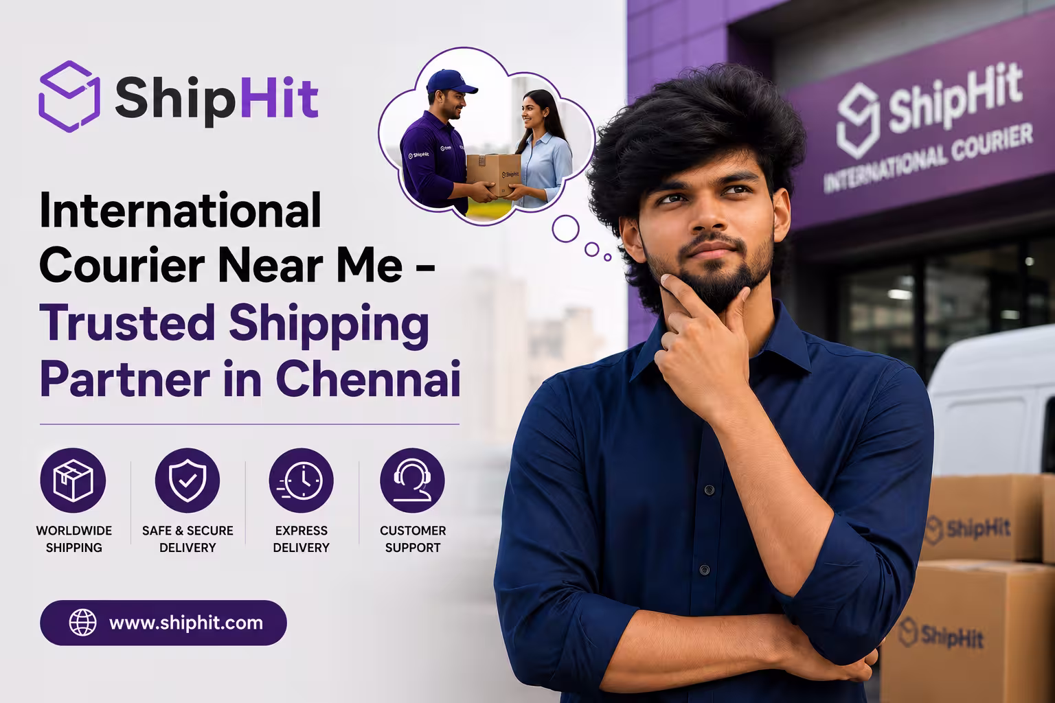 International Courier Near Me – Trusted Shipping Partner in Chennai