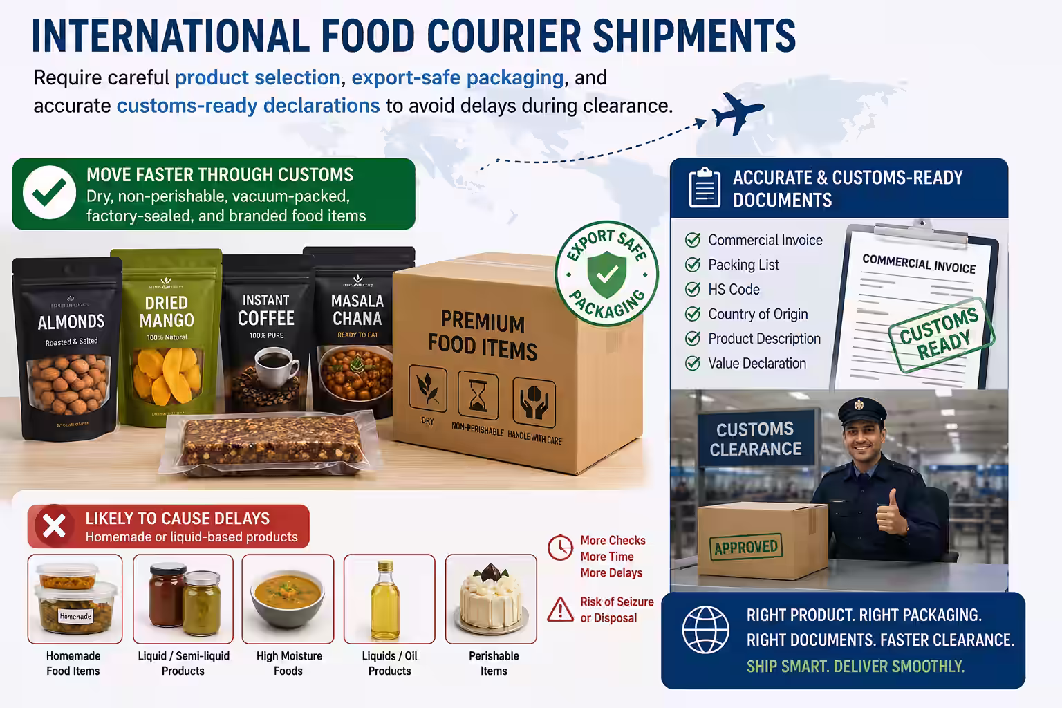 How to Send Indian Sweets & Snacks Abroad from India (Courier Guide)