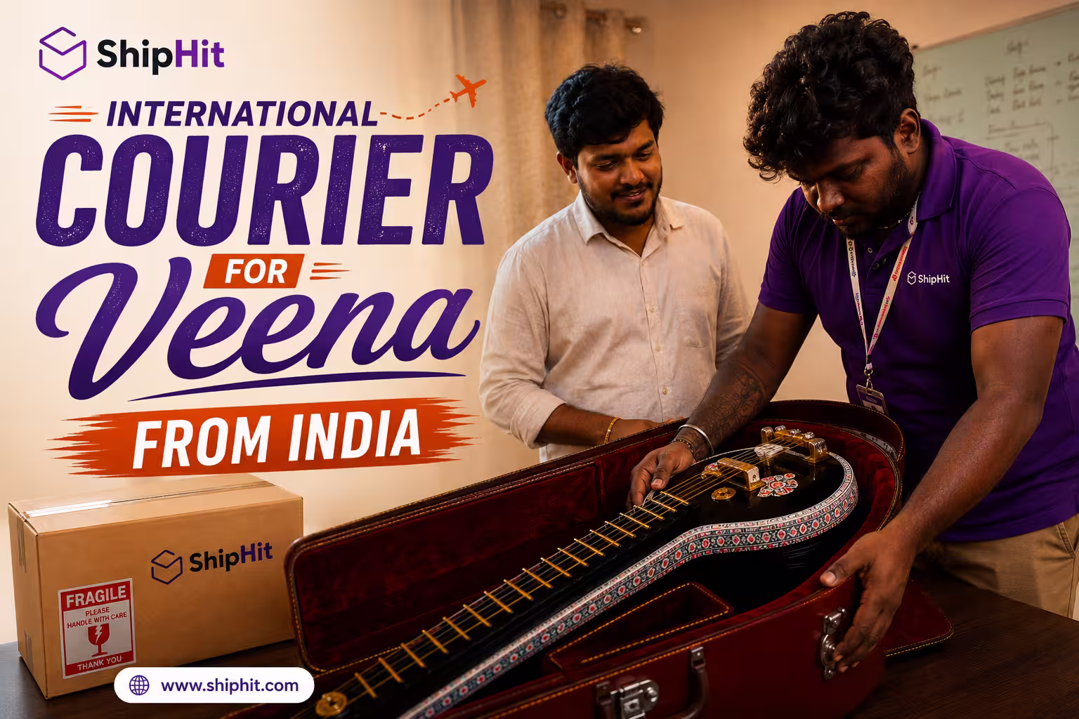 International Courier for Veena from India | Packing, Cost and Customs