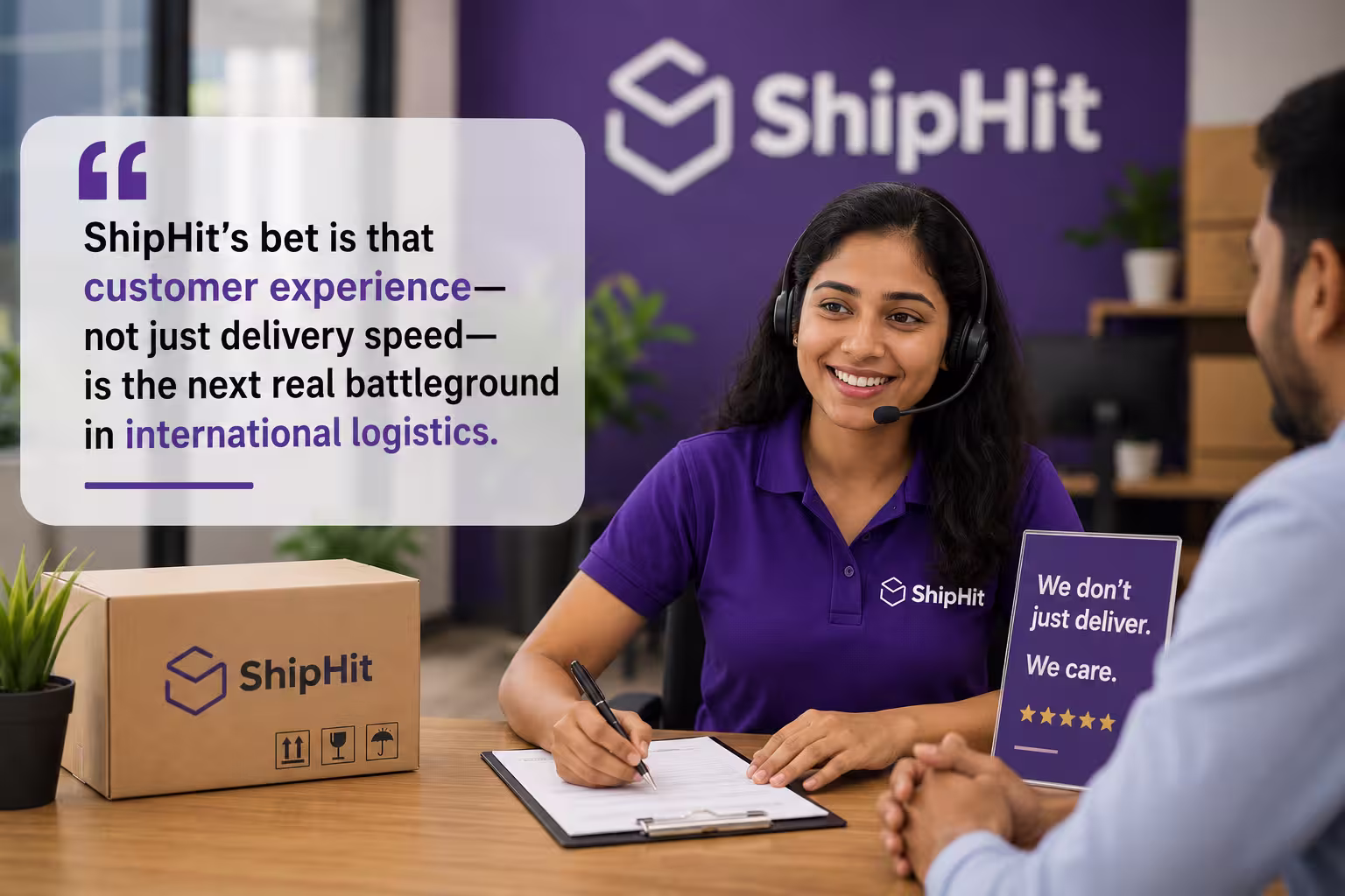 ShipHit customer experience in international logistics — reliable air parcel delivery from India to USA UK UAE