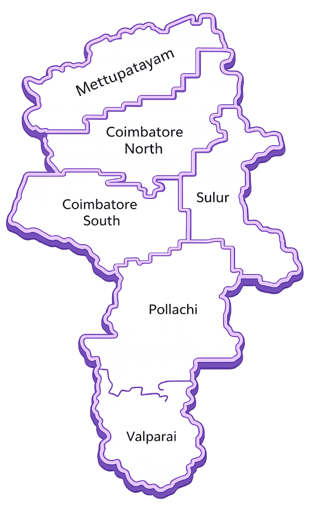 Free doorstep international courier pickup areas in Coimbatore