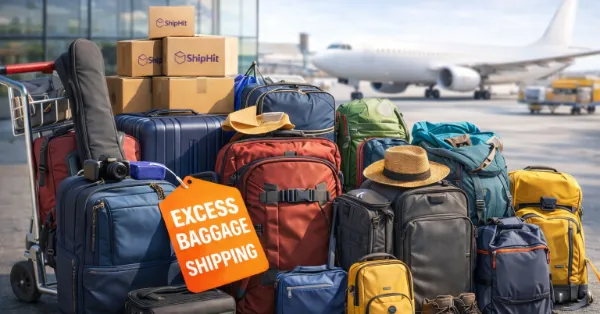 Excess Baggage Shipping international courier service from India
